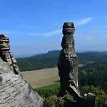 Ferieneinrichtungen Haus Am Stein Bei B Holiday home Konigstein an der Elbe