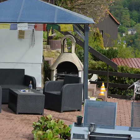 펜션 Ferieneinrichtungen Haus Am Stein Bei B 쾨닉슈타인 안 데어 엘베
