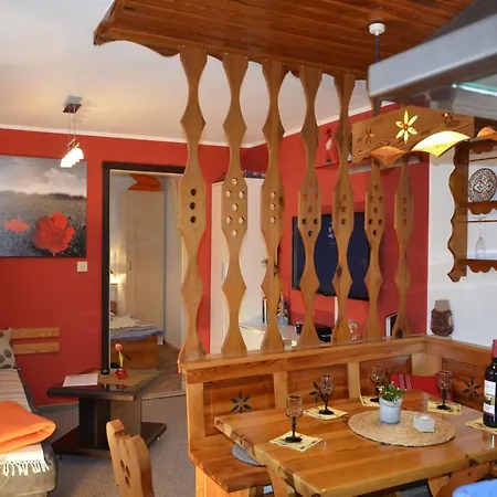 Vakantiehuis Ferieneinrichtungen Haus Am Stein Bei B *