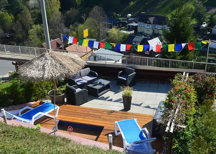 Ferieneinrichtungen Haus Am Stein Bei B 펜션