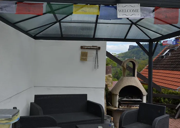 Ferieneinrichtungen Haus Am Stein Bei B * 쾨닉슈타인 안 데어 엘베