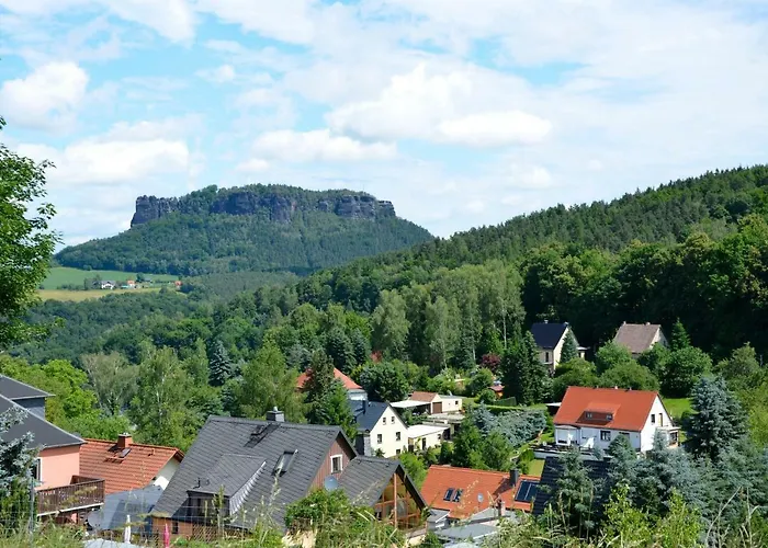 펜션 Ferieneinrichtungen Haus Am Stein Bei B *