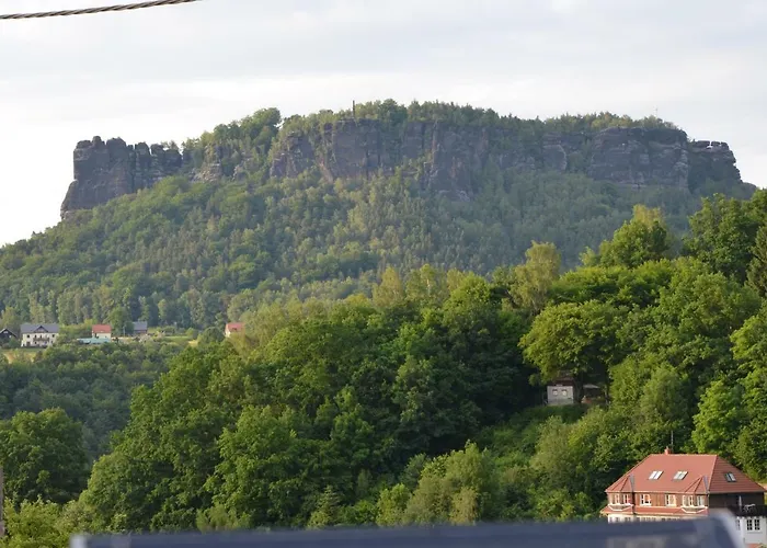펜션 Ferieneinrichtungen Haus Am Stein Bei B