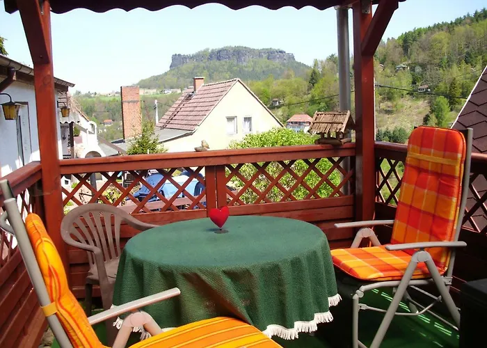 펜션 Ferieneinrichtungen Haus Am Stein Bei B
