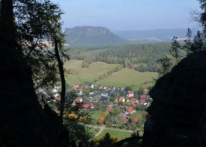 펜션 Ferieneinrichtungen Haus Am Stein Bei B *